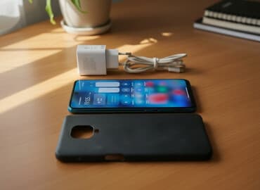 телефон redmi not 8: Redmi, Redmi Note 9S, Колдонулган, 128 ГБ, түсү - Көк, 2 SIM — 7