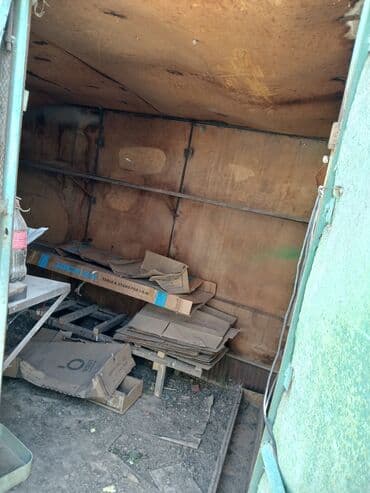 шкаф металлический для документов: Металлический хозблок/сарай из профнастила - Материал: гофрированный — 3