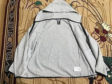 семейные одежды: Серый tech fleece. Размер Xl Nike Tech Fleece. Состоянии хорошее худи — 4