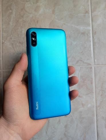 Redmi, Redmi 9A, Б/у, 32 ГБ, цвет - Синий, 2 SIM