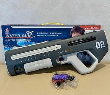 💦 Электрический водяной пистолет — супер игра для жарких дней! 🔫☀️ at lalafo.kg 💦 Электрический водяной пистолет — супер игра для жарких дней! 🔫☀️