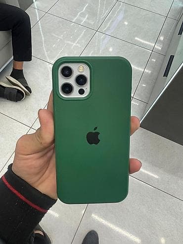 iphone 12 128: IPhone 12 Pro, Б/у, 128 ГБ, Серебристый, Чехол, 78 % — 3