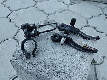 Велосипеды: Велозапчасти (набор): - Передний переключатель Shimano (крепление — 2