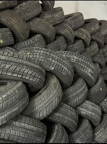Шины R 17, Зима, Б/у, Bridgestone