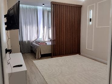 в г ош: 1 комната, Люкс, элитка, ул. Ахунбаева / Малдыбаева, Душевая кабина, Постельное белье, Кондиционер — 6
