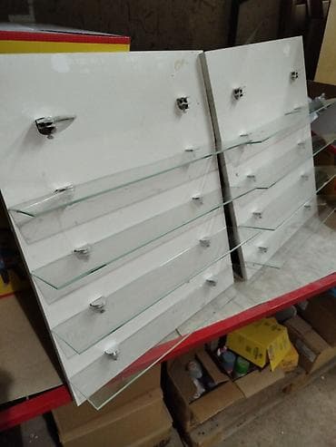 стеллаж витрина: Полка для магазина, Другой материал — 2