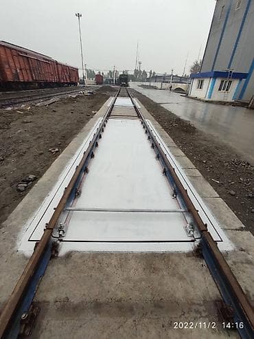 Торговое оборудование: Автономные железнодорожные тензометрические весы для вагонов 150 тонн — 1