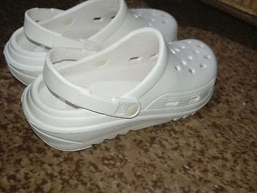белые шлепки: Сабо, 42, Crocs, Новый, цвет - Белый — 3