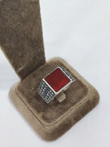 эксклюзивные свадебные пригласительные: Кольцо, Печатка, Проба 925, Мужские, Перламутр, Новый — 2