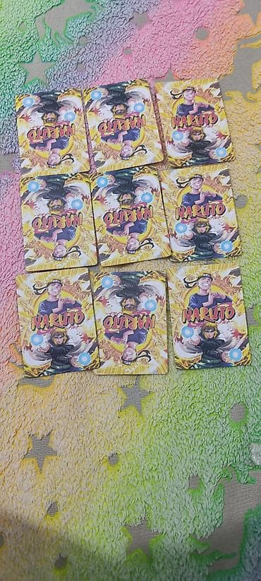 Коллекционные игровые карты по аниме «Naruto». - Набор блестящих