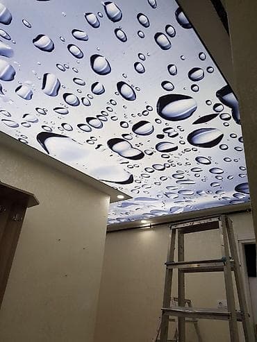 Натяжной потолок Глянцевое, 3D потолки, Матовое Гарантия, Бесплатная консультация, Бесплатный замер