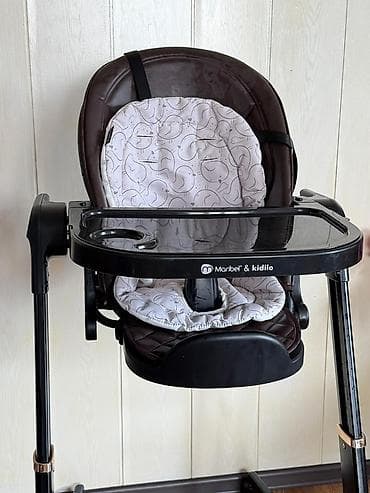 Офис эмереги: Тамактандыруучу отургуч, Башка бренд, Трансформер, түсү - Күрөң — 3