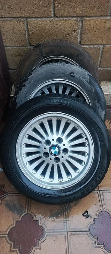 bmw e39: Колеса в сборе R 16, Лето, Б/у — 1