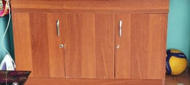 шкаф прихожую: Тумба для вещей и одежды, Без зеркала, ЛДСП, цвет - Коричневый — 1