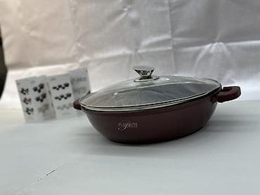 silver kitchen: Жаровня (5.4л) с крышкой для вкусных домашних блюд Характеристики — 3