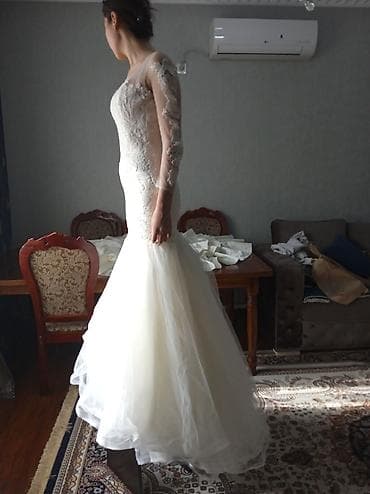 нивеа: Продаю свадебное платье трансформер. платье русалка со съёмным пышным — 6