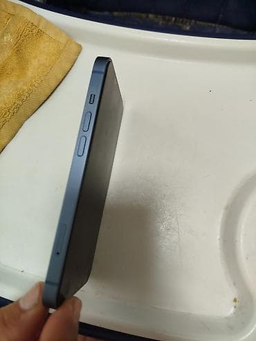 9 iphone: IPhone 13 mini, Б/у, 128 ГБ, Голубой, 75 % — 2
