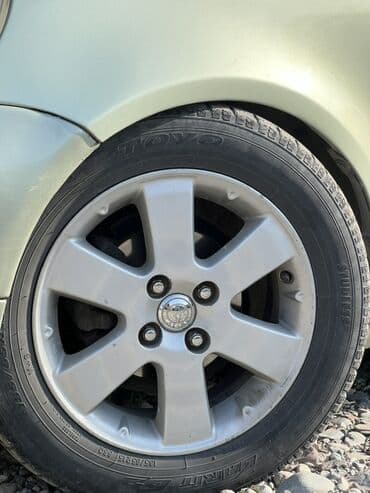 шина на мотоблок: Литые Диски R 15 Toyota, Комплект, отверстий - 3, Б/у — 2