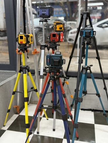 метчик набор: Профессиональные лазерные уровни на штативе Описание: - — 9
