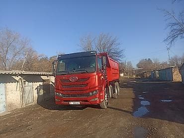 Строительное оборудование: Самосвал FAW (6x4), красный - Тип: тяжёлый самосвал — 5