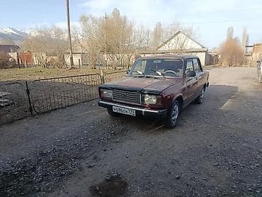 даево матиз 1: ВАЗ (ЛАДА) 2107: 2004 г., 1.6 л, Кол менен иштөөчү, Бензин, Седан — 5