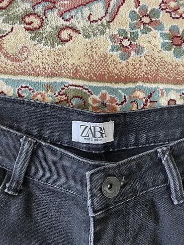 Мужская одежда: Мужские джинсы ZARA - Линейка: man’s wear (бирка ZARA на поясе) - — 2