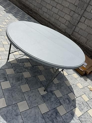 single bed mattress: Складной походный стол, Пластик, цвет - Серый — 1