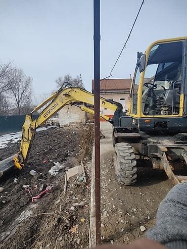 бетона контакт: Экскаватор, Hyundai, Колесный — 4