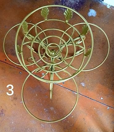 цветочный подставка: Полка, этажерка для цветов, Железо — 8