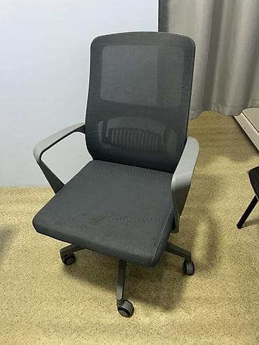 Текчелер, стеллаждар, секичелүү койгучтар: Офис креслолор, Дөңгөлөктүү, түсү - Боз — 4