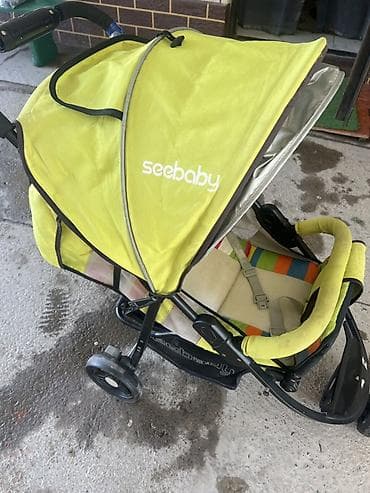 дождевик на коляску: Прогулочная коляска Seebaby - Лёгкая и манёвренная коляска для — 2