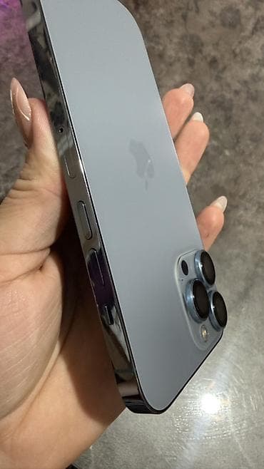 iphone 13 pro max 512: IPhone 13 Pro Max, Б/у, 256 ГБ, Голубой, 81 % — 1