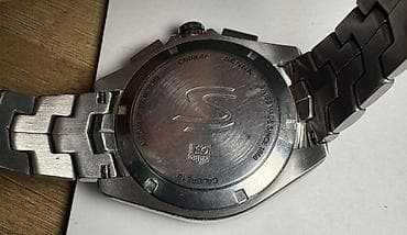 тук сокулук: Спорттук сааттар саат, TAG Heuer, Таймер жана секунда өлчөгүч, Суу өткөрбөөчү, Эркектердики, Колдонулган — 2