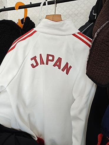 adidas japan jacket: Олимпийка, Винтажная, Япония, 2XL — 2