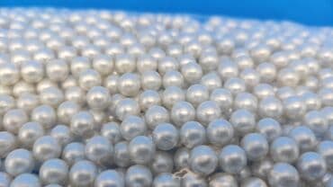 работа в бишкеке швейный цех упаковщик 2020: Жемчуг 6,8 Цвета : айвори, черненные Без дырок, набиваются на станке — 2