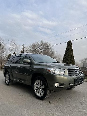 машина базар ош: Toyota Highlander: 2008 г., 3.3 л, Вариатор, Гибрид, Кроссовер — 5