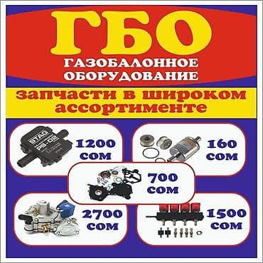 ГБО — газобаллонное оборудование. Запчасти в широком ассортименте