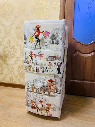 шкафы для ванны: Комоды Производство: Россия с 4 отсеками Высота 98 ширина 40 — 4