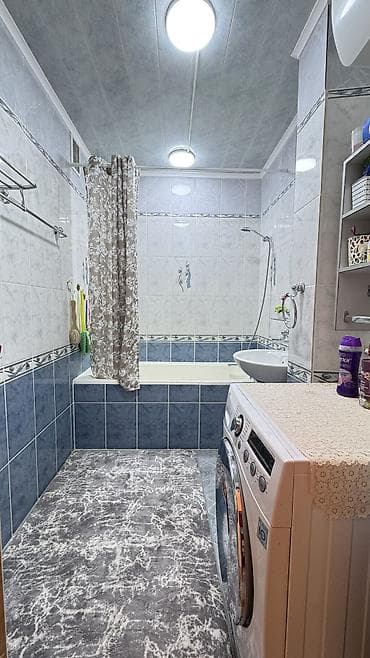 гостиницы нарын: 3 комнаты, 71 м², 105 серия, 4 этаж — 2