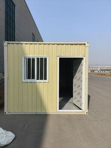 Бытовой модуль/контейнерное помещение - Материал: металлический