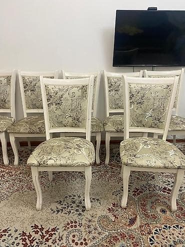 Швейные стулья: Стул для кухни, Дерево, цвет - Белый — 1