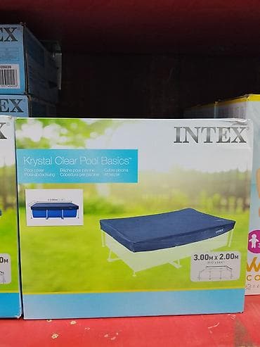 для басейна: Чехол для каркасного бассейна Intex Krystal Clear Pool Basics. - — 1
