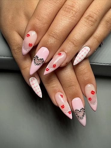 кра: Маникюр + укрепление — акция • Цена: 700 сом • Дизайн в подарок • — 7