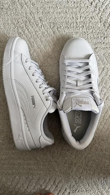 спортивная обувь кроссовки: Кроссовки, 35.5, 36, 36.5, Puma, Новый, цвет - Белый — 6