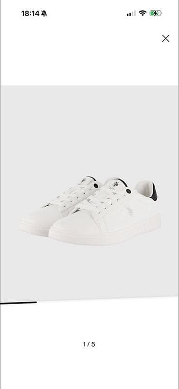 Мужские кроссовки, 42, Polo Ralph Lauren, Новый, цвет - Белый, Самовывоз — 1