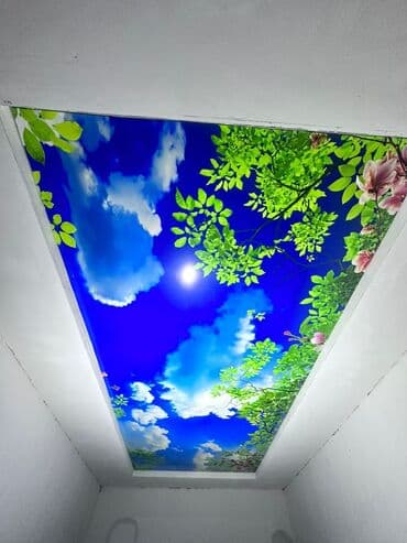 Дизайн, проектирование: Натяжной потолок Глянцевое, Матовое Гарантия, Бесплатная консультация, Бесплатный замер — 10