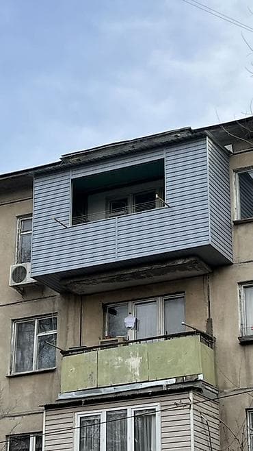 заливка сейсмопояса: Вынос и обшивка балкона «под ключ» - Увеличение площади — 1