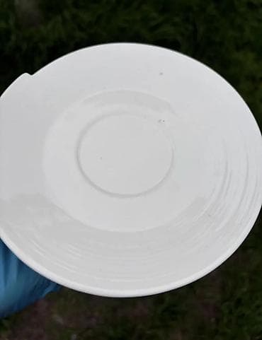 продам чемодан бу: Тарелки оригинал стильные 4 шт под нарезку 4 шт десертные фирменн — 5