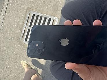 IPhone 12, Колдонулган, 128 ГБ, Midnight, Каптама, 71 % — 7