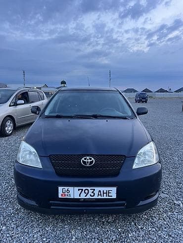 geely monjaro: Toyota Allex: 2002 г., 1.4 л, Механика, Бензин, Хэтчбэк — 1